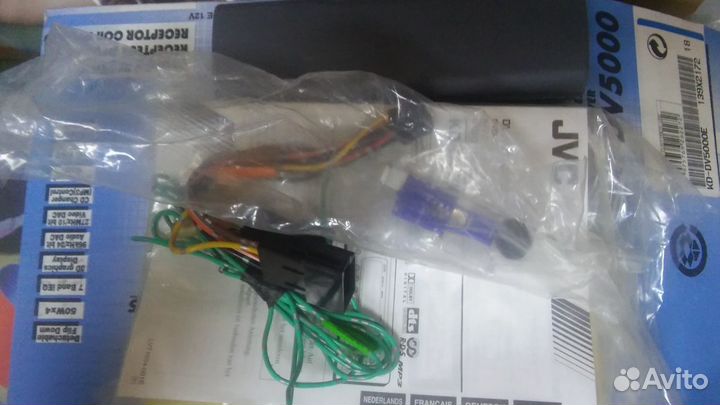 Новая автомагнитола JVC KD-DV5000
