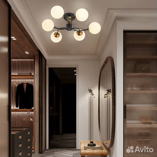 Arte Milano 276808/6 BK/GD люстра