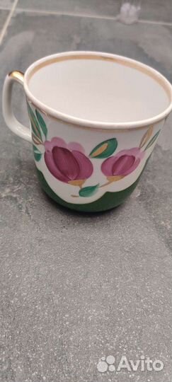 Фарфор Вербилок. 2 чайные пары