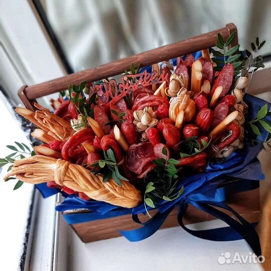 Мужские букеты съедобные