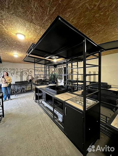 Мангальный комплекс из металла