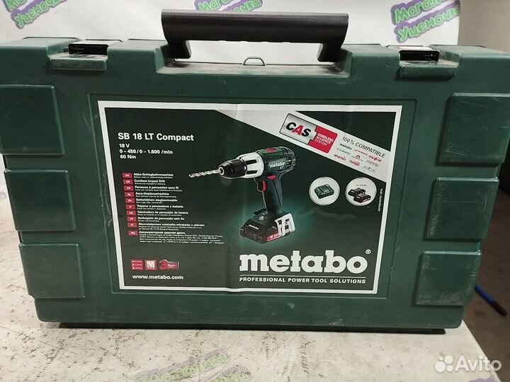 Ударная дрель-шуруповерт Metabo SB 18 LT 602103510