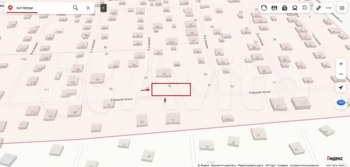 Участок 6 сот. (СНТ, ДНП)