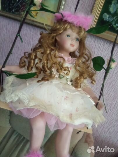 Кукла фарфоровая Лесная Фея