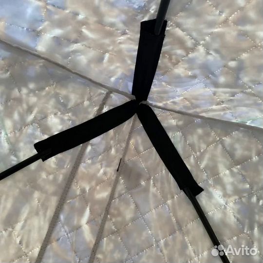 Зимняя палатка cube трехслойная 220*220*225