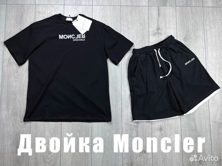 Шорты и футболка Moncler