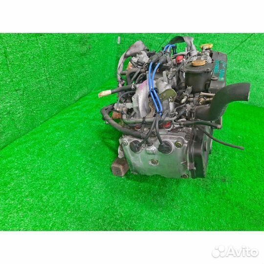 Двигатель двс с навесным subaru forester SF5 EJ201