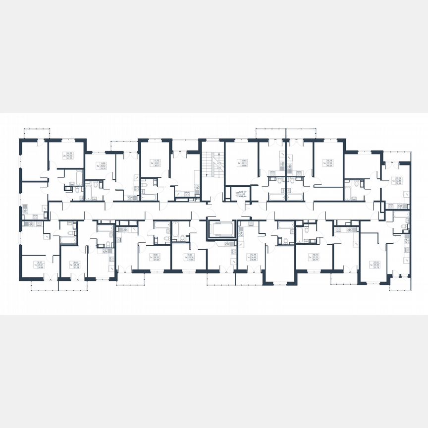 1-к. квартира, 30,1 м², 2/8 эт.