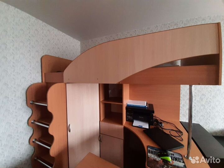 Детская кровать чердак