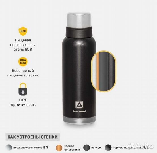 Термос Арктика
