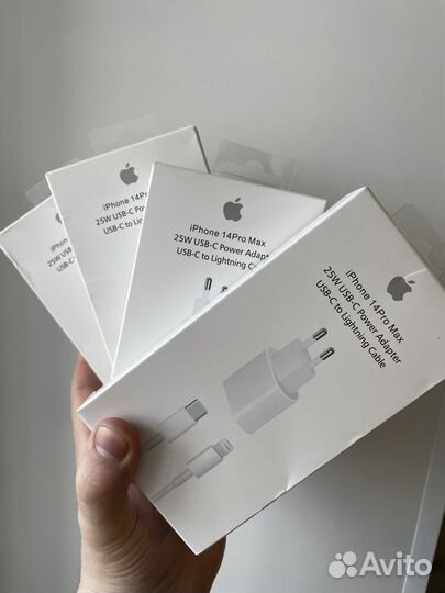 Блок питания iPhone 20w + lightning