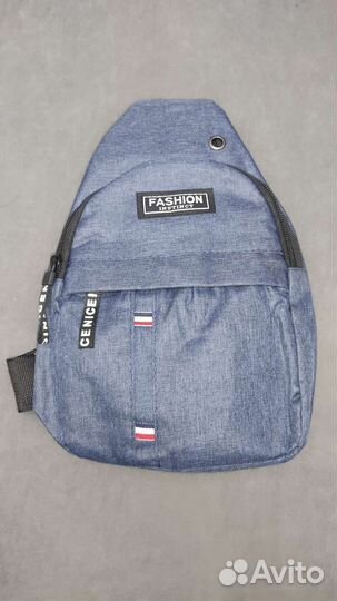 Мужская нагрудная сумка