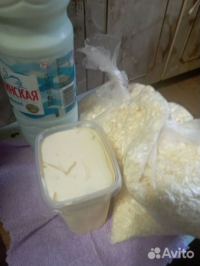 Молоко, сметана, творог