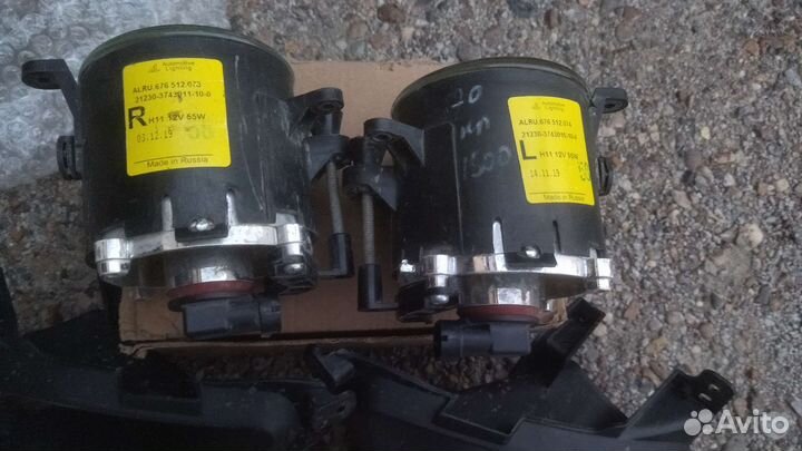 Противотуманные фары Лада Priora (приора)