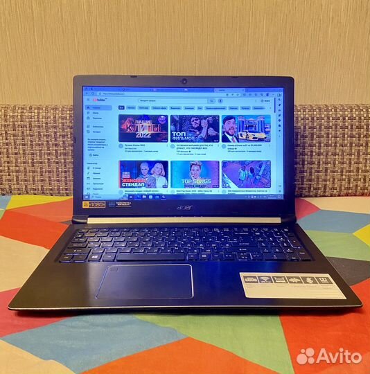 Игровой Acer nitro 5 GTX1050Ti(4GB)i5-7300 в идеал