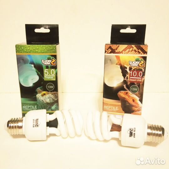 Ультрафиолетовая лампа уф 5.0 и 10.0 для рептилий