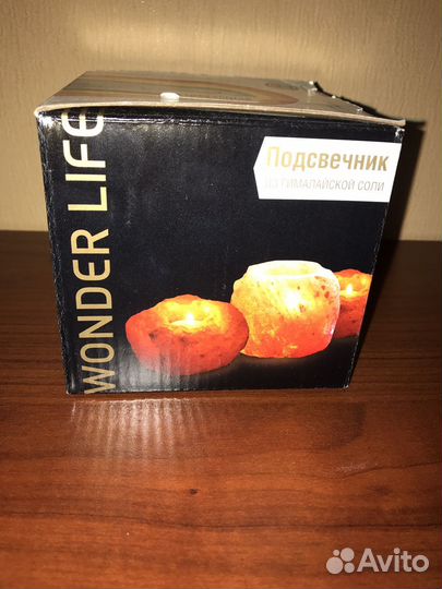 Подсвечник солевой