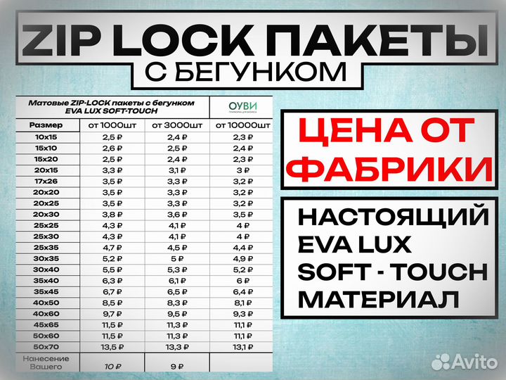 Пакеты зип лок с бегунком Zip Lock слайдеры для WB