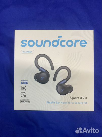 Anker soundcore sport x20 black в наличии