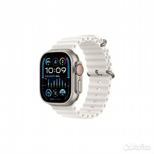Apple Watch Ultra 2, 49 мм, Ocean белого цвета