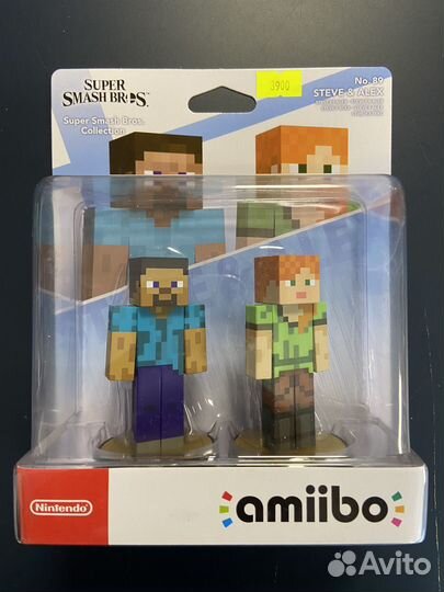 Фигурка Amiibo Steve & Alex / No. 89