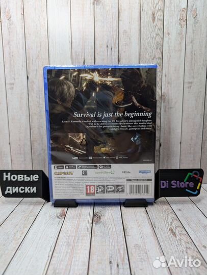 Resident evil 4 remake ps5 диск