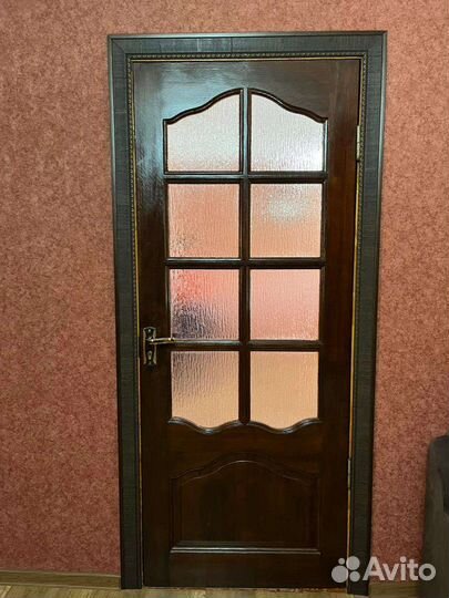 Двери межкомнатные с коробкой деревянные