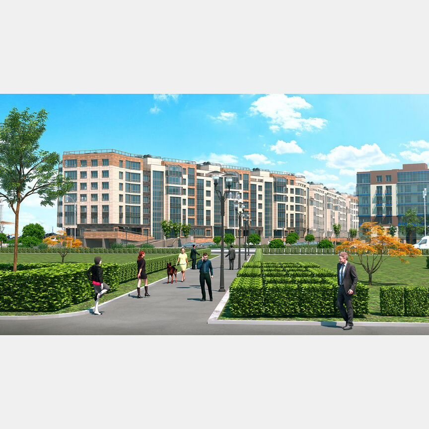 2-к. квартира, 63,9 м², 5/7 эт.