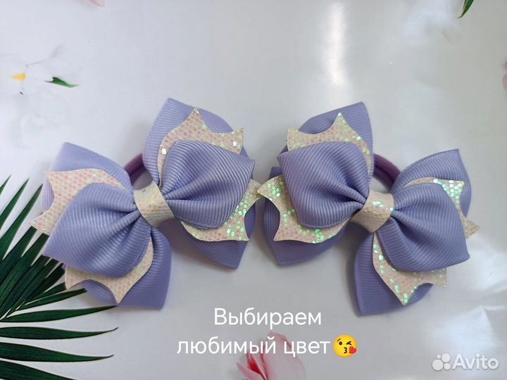Бантики-резинки для волос