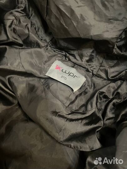 Пуховик женский оверсайз