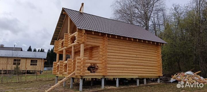 Изготовление Срубов Ручной рубки Без предоплаты