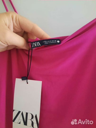 Платье zara миди S