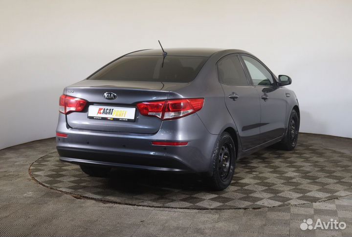 Kia Rio 1.6 МТ, 2016, 121 494 км