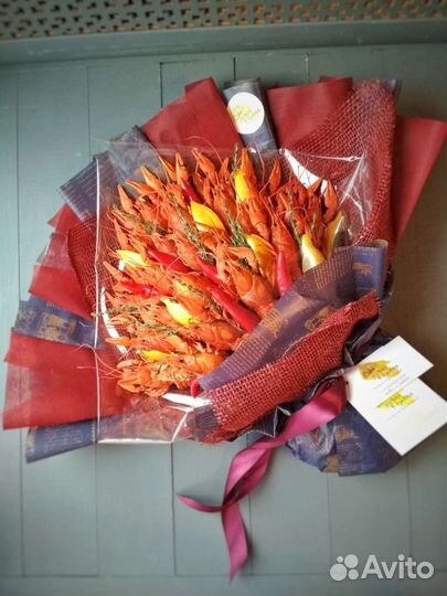 Букет с раками