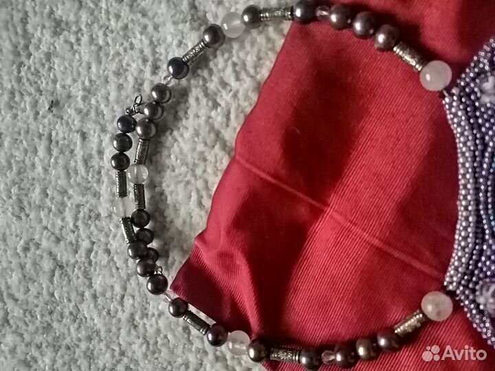 Колье натуральные камни Ручная работа