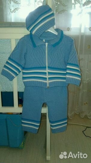 Комплект вязаный