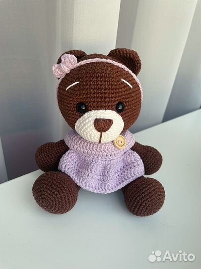 Мишка ручной работы