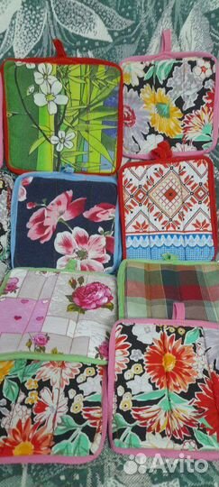 Прихватки для кухни ручная работа