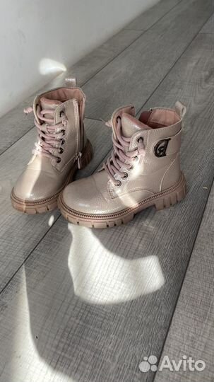 Продам ботинки для девочки, натуральная кожа