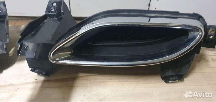 Диффузор заднего бампера E Class w213 в сборе AMG