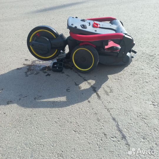 Детский трехколесный велосипед складной