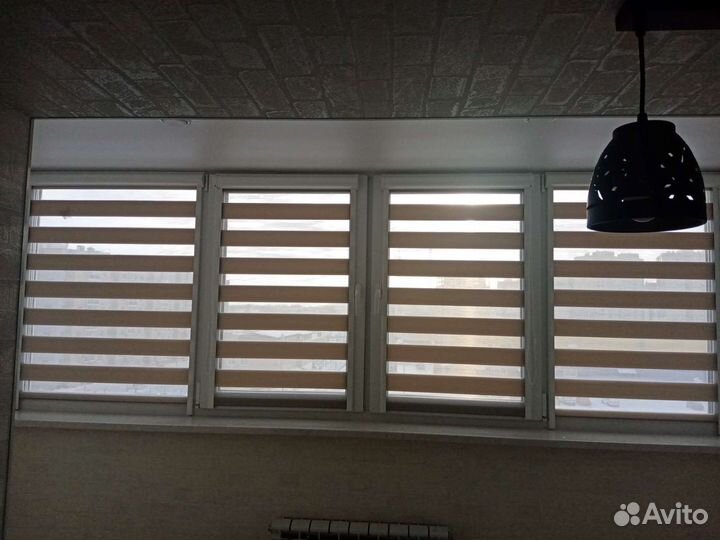 Рулонные шторы День-Ночь