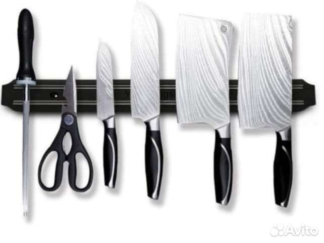 Магнитная подставка для ножей новая