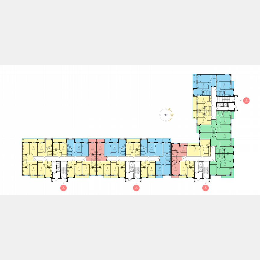 Квартира-студия, 31,5 м², 6/15 эт.