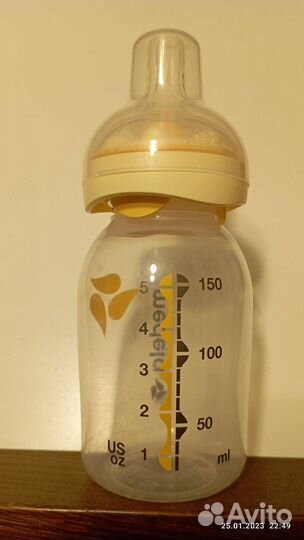 Бутылочка Medela Calma 150 мл со смартсоской