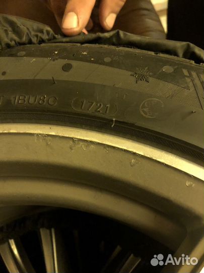 Колеса ориг на бмв 7зимние липучка
