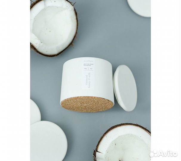 Свеча ароматическая GoodNight Oatmeal Honey & Milk
