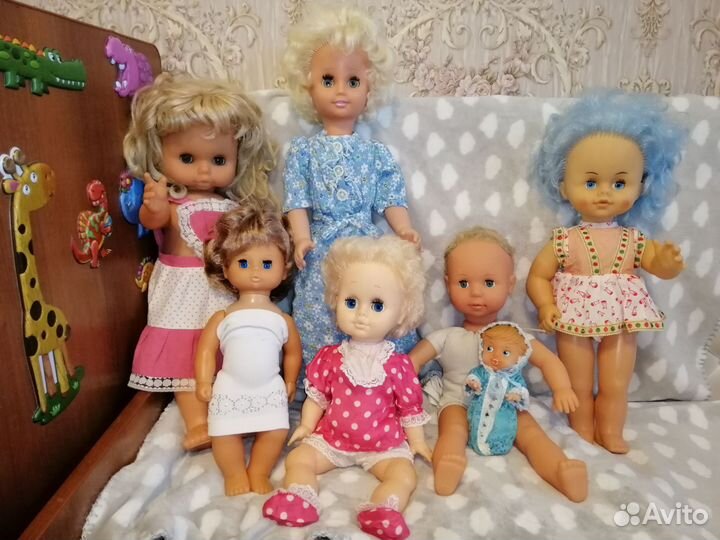 Куклы времён СССР и гдр лот