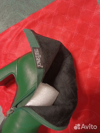 Ботильоны натуральная кожа 38