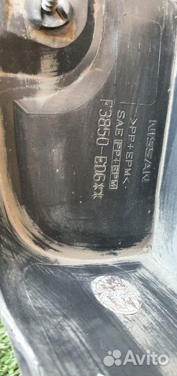 Брызговик Nissan Tiida JC11 MR18 1.8 2008